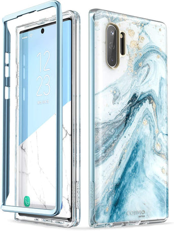 Galaxy Note 10 Plus Marble Case: Stylish Everyday Armor