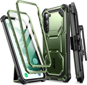 Galaxy S23 Plus Rugged Kickstand Case with Holster