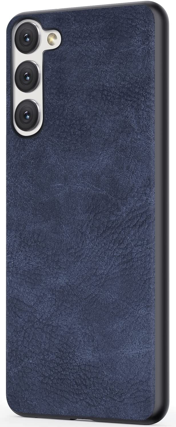 Galaxy S23 Plus Leather Case: Slim Shockproof Protection