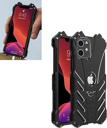 iPhone 11 Aluminum Bumper Case: Bat-Style Armor