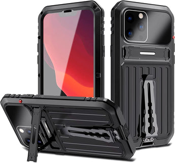iPhone 14 Aluminum Kickstand Case: Heavy Duty Protection