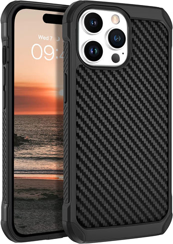 iPhone 14 Pro Carbon Fiber Shockproof Case Guide