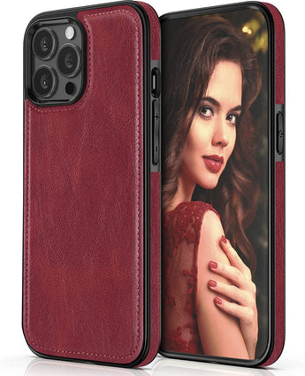 iPhone 14 Pro Leather Style Rugged Case Review