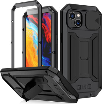 iPhone 14 Pro Aluminum Case with Metal Camera Cover