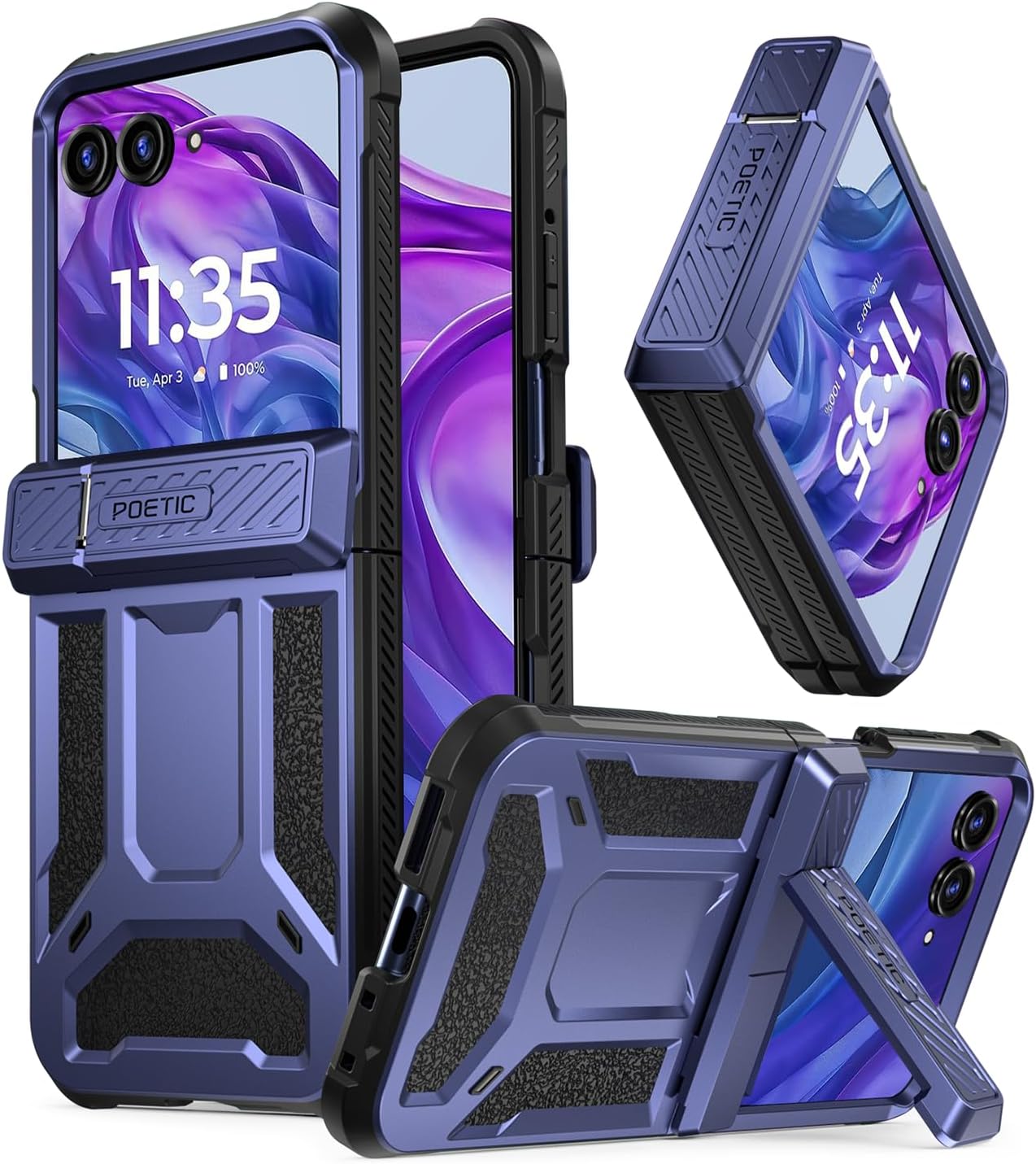 Moto Razr Plus Rugged Case with Kickstand | Redpepper