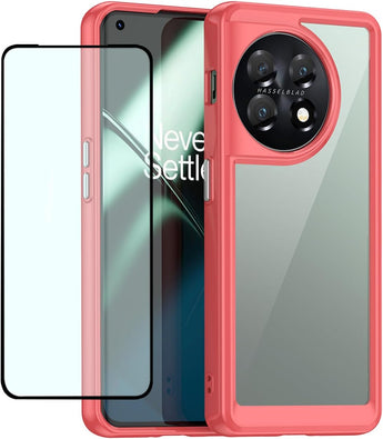 OnePlus 11 5G Clear Case with HD Screen Protector