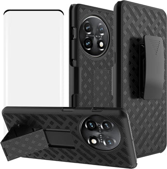 OnePlus 11 Holster Case With Screen Protector