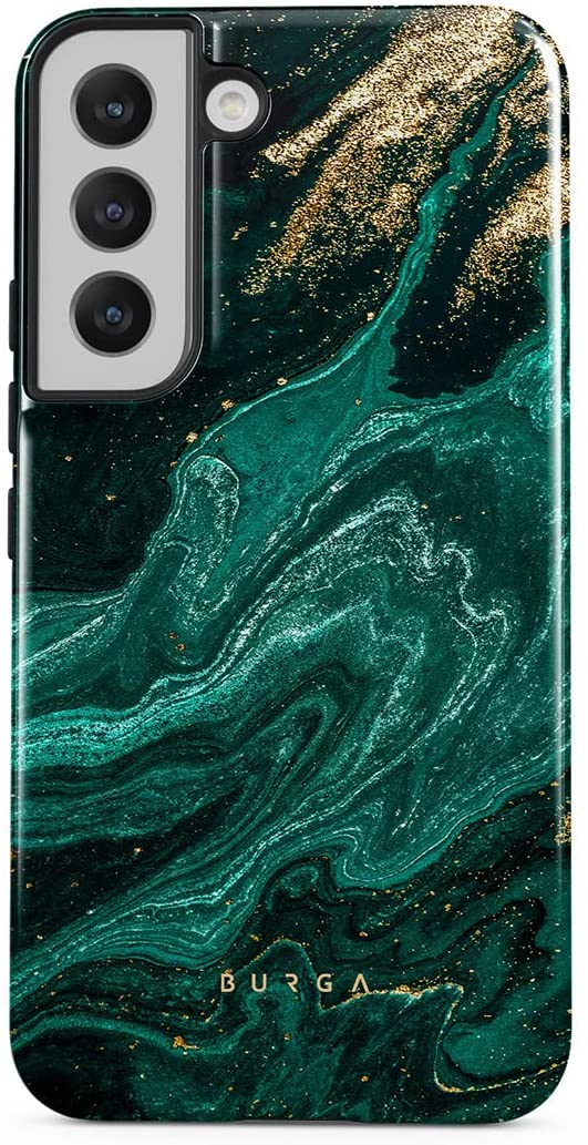 Galaxy S22 Plus Glitter Marble Case: Chic Meets Tough