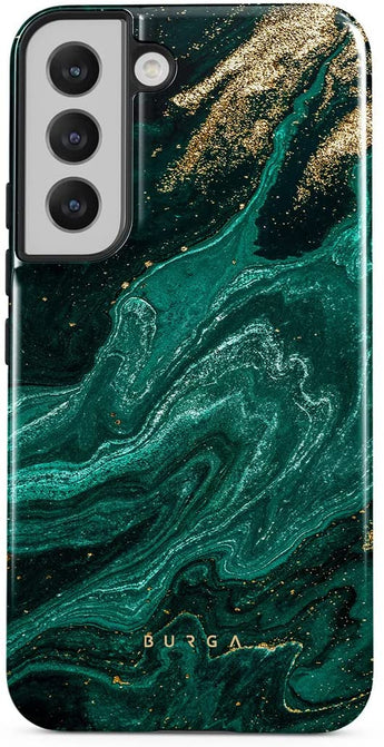 Galaxy S22 Plus Glitter Marble Case: Chic Meets Tough