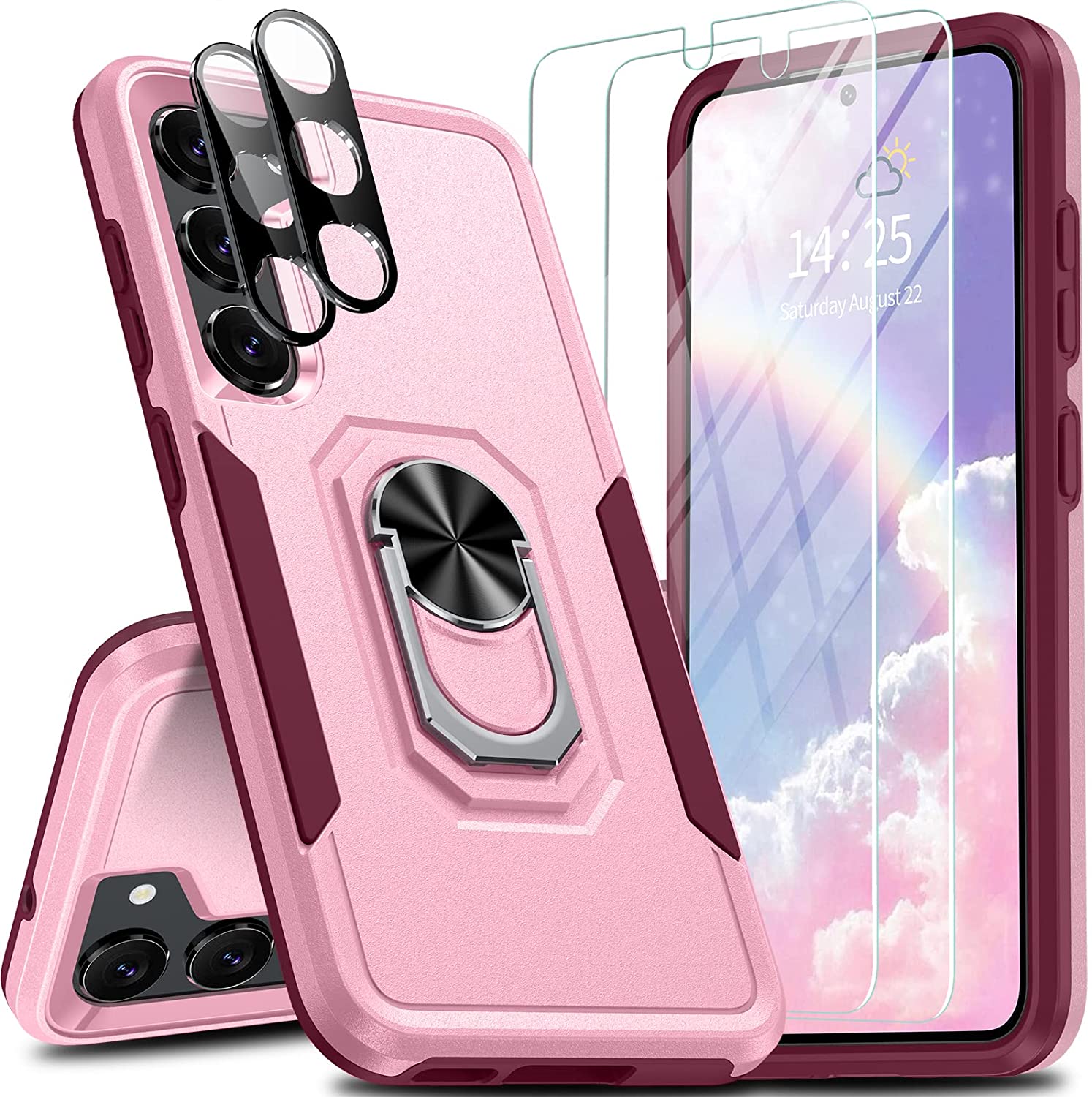 Galaxy S23 360° Kickstand Shockproof Case Guide
