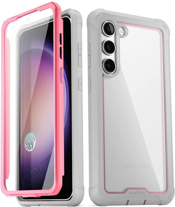 Galaxy S23 Rugged Case with Built-In Screen Protector