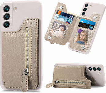 Galaxy S23 Plus Wallet Case: Card Holder and Flip Cover