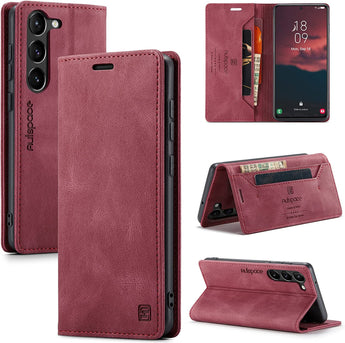 Galaxy S23 Plus Magnetic Flip Wallet Case Guide