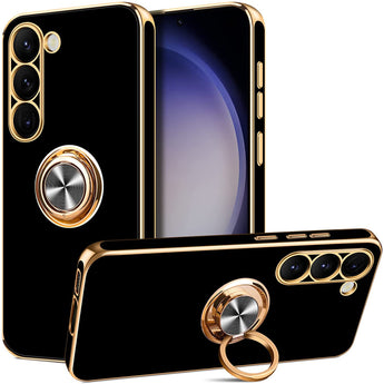 Galaxy S23 Ring Holder Stand Case: Never Drop It Again