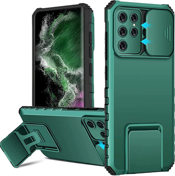 Galaxy S23 Ultra Camera Cover Kickstand Case Guide