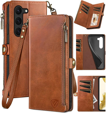 Samsung Galaxy S23 Zipper Wallet Case | Redpepper Cases