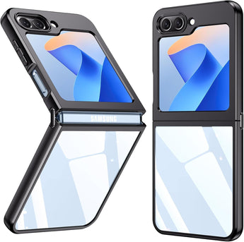 Galaxy Z Flip 6 Clear Case: Slim and Tough