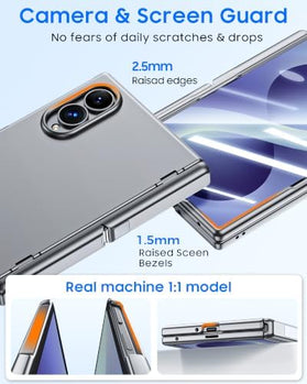 Galaxy Z Fold 8 Case with Hinge Protection, Screen Protector and Kickstand - Redpepper Cases