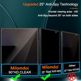 Galaxy Z Fold 8 Ultra Privacy Screen Protector 2-Pack with Camera Lens Protector