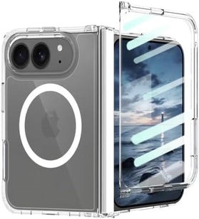 iPhone Ultra Case with Spring Hinge Protection and 360° Magnetic Protection