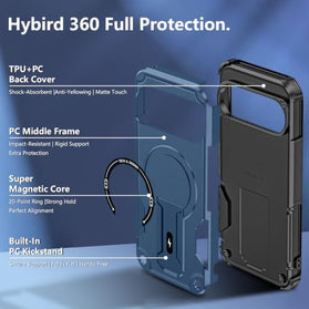 Google Pixel 11 Pro XL Slim Case with Invisible Kickstand and MagSafe