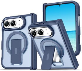 iPhone Ultra PC and TPU Hybrid Case with Adjustable Stand