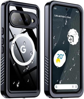 Google Pixel 11 IP68 Waterproof Case with MagSafe and Built-In Screen Protector