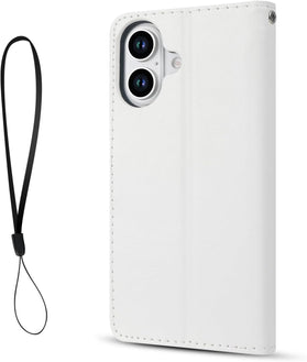 iPhone 17 Diamond Rhinestone Wallet Flip Stand Kickstand Protective Cover - Redpepper Cases