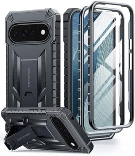 Google Pixel 11 Pro Rugged Case with Screen Protector and Kickstand