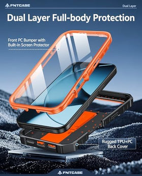iPhone 18 Pro Max Anti-Slip Matte Case with Kickstand and 20FT Drop Protection