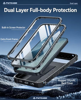 Google Pixel 11 Pro Rugged Case with Screen Protector and Kickstand
