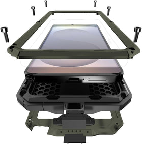 Galaxy S26 Ultra Metal Military Grade Rugged Case - Redpepper Cases