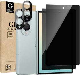 Galaxy Z Fold 8 Wide Privacy Screen Protector 2-Pack with Camera Lens Protector
