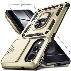 Galaxy S26 Ultra Ring Case Built in Slide Camera Lens - Redpepper Cases