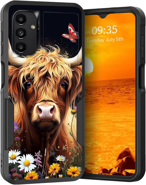 cute-floral-highland-cow
