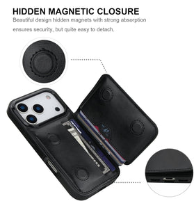 iPhone 17 Pro Credit Card Holder Durable Shockproof Protective Cover - Redpepper Cases