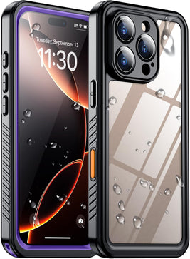 iPhone 16 Pro Max Waterproof heavy duty Built in Screen Protector Case - Redpepper Cases