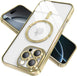 iPhone 17 Pro Max with Camera Lens Protection Magnetic Clear Case - Redpepper Cases