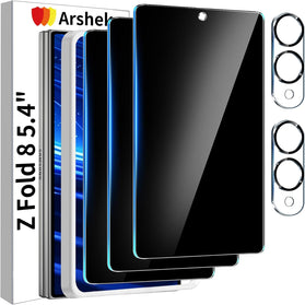 Galaxy Z Fold 8 Privacy Screen Protector 3 Pack with Camera Lens Protector - Redpepper Cases