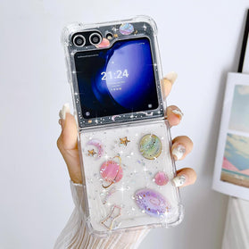 Samsung Galaxy Z Flip 5 Bling Glitter Case - Redpepper Cases