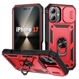 iPhone 17 Pro Max Metal Kickstand & Slide Camera Cover Heavy Duty case - Redpepper Cases