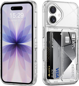 iPhone 17 Credit Card Holder Heavy Duty Protection Cover - Redpepper Cases