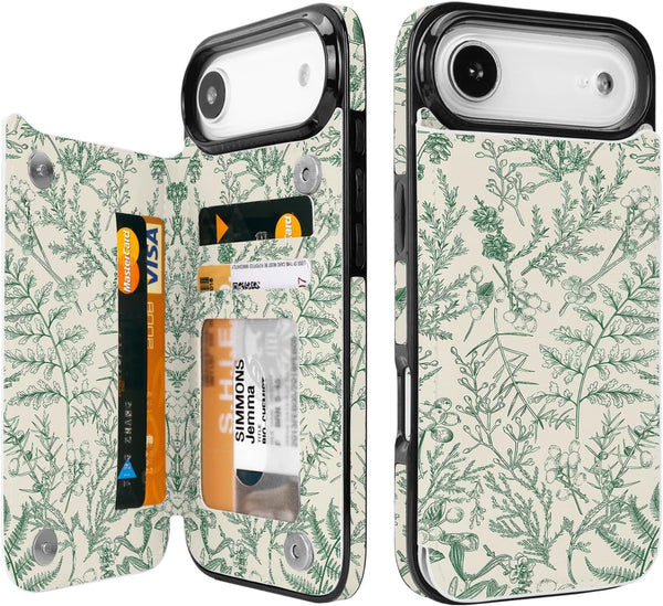 green-floral
