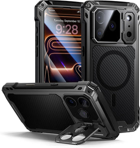 iPhone 17 Pro Max Metal Case with Kickstand