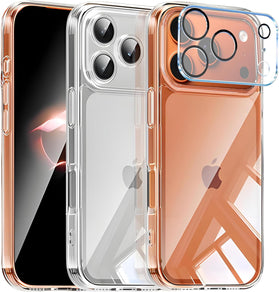 iPhone 17 Pro Max Shockproof Protective Phone Bumper Cover - Redpepper Cases