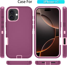 iPhone 17 HD Screen Protector Heavy Duty Shockproof Case - Redpepper Cases