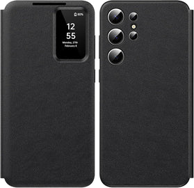 Galaxy S26 Ultra S-View Flip Case with Smart Screen Window