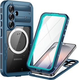 Galaxy S26 Ultra Waterproof Case with Built-in Screen Protector