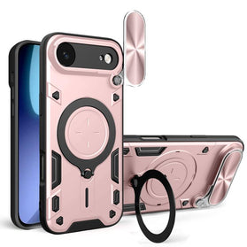 CD Texture Sliding Camshield Magnetic Holder Phone Case - Redpepper Cases