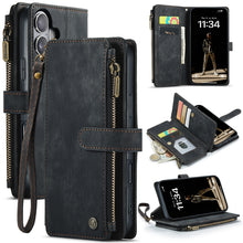 Load image into Gallery viewer, CaseMe C30 Card Slots Zipper Wallet Leather Phone Case